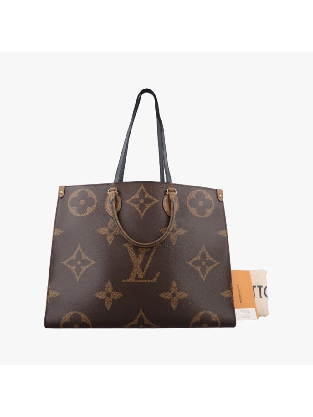 Louis Vuitton On The Go GM Monogram Brown Canvas Tote Bag